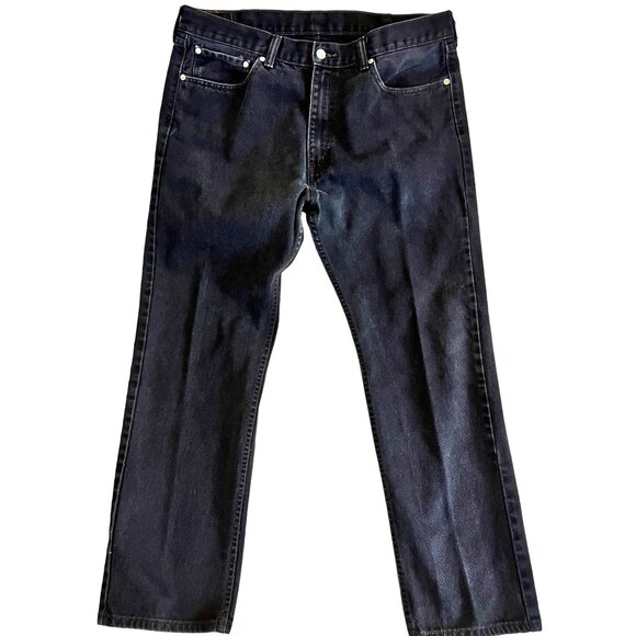 Levi Other - 38x32 Levi 505 Black Denim Jeans